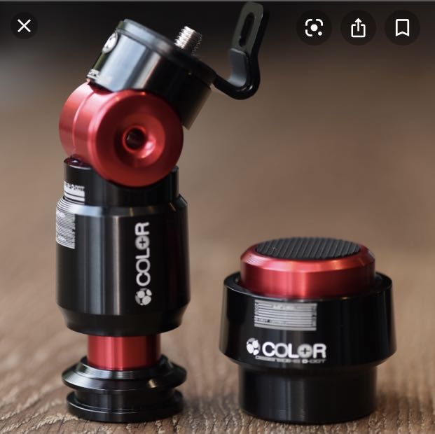 Brand new Color plus front and rear suspension for Birdy in RED