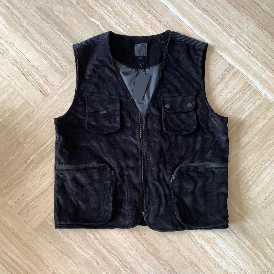 Mennace Corduroy Utility Vest 