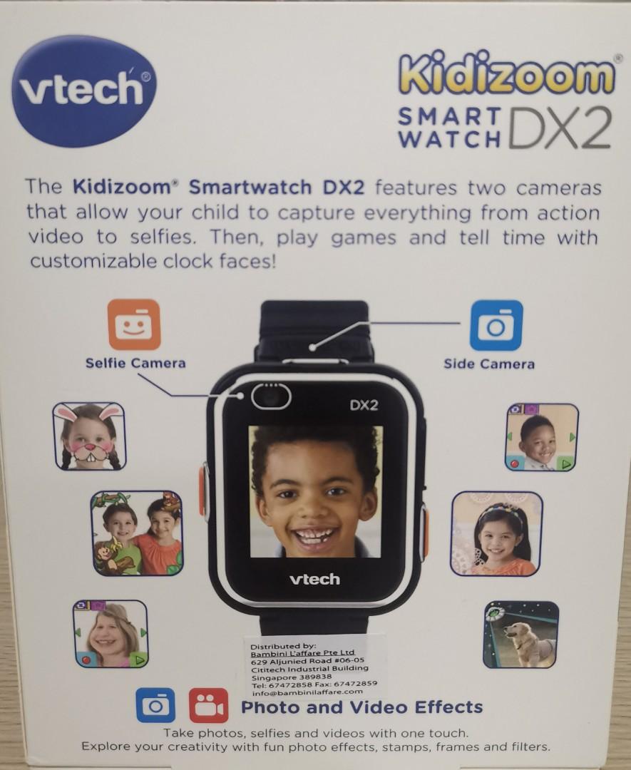 Brand New Vtech Kidizoom Smart Watch DX2 Black Mobile Phones
