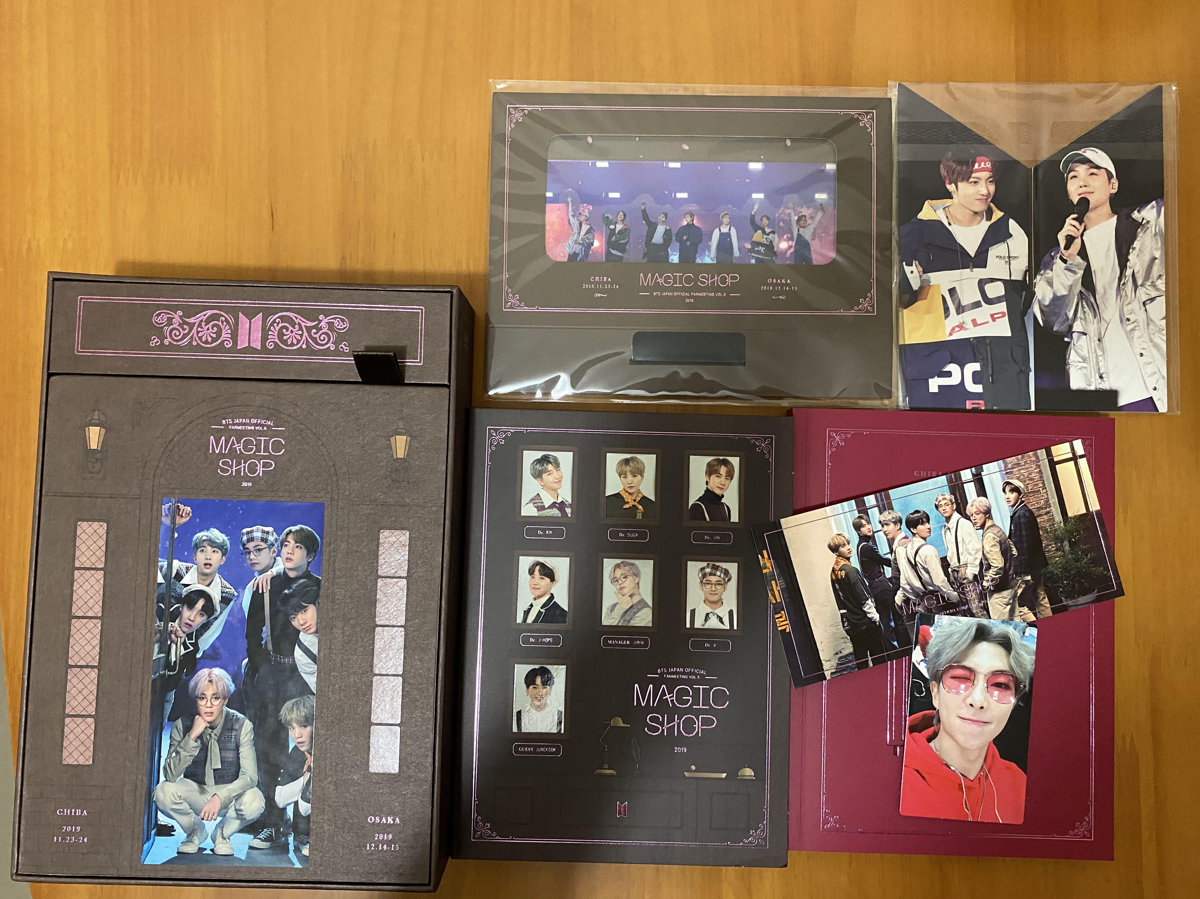 BTS Magic Shop in Japan 5th Muster DVD, 興趣及遊戲, 收藏品及紀念品