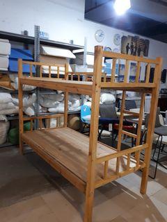 Bunk bed double deck wood