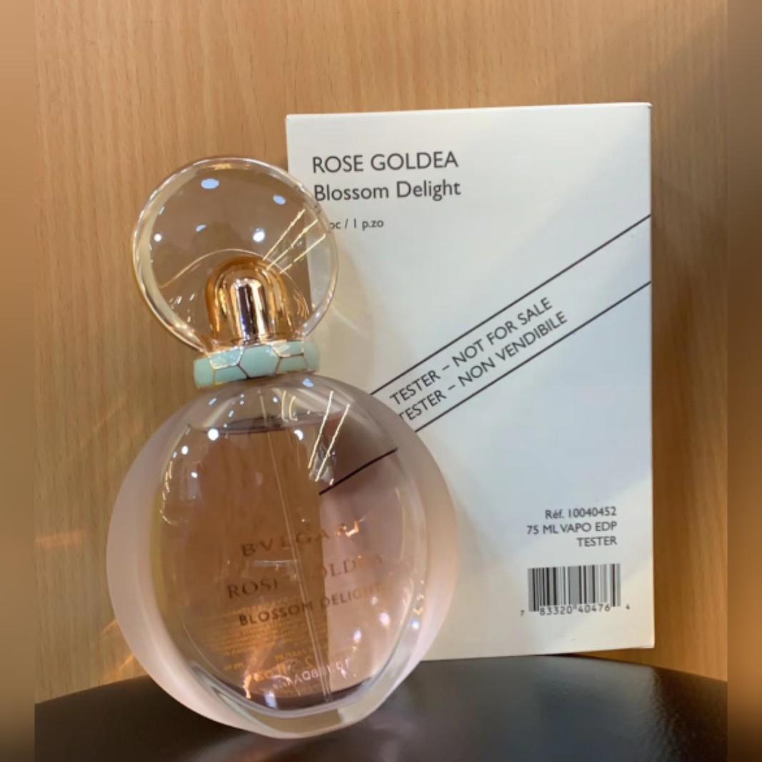 bvlgari rose goldea tester