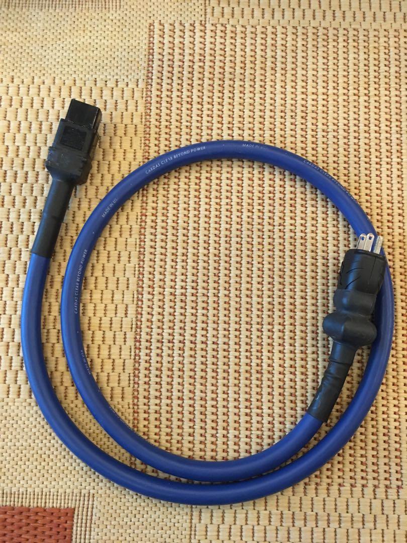 Cardas Clear Beyond Power Cord US 20A plug 1.5m, Audio, Portable Audio