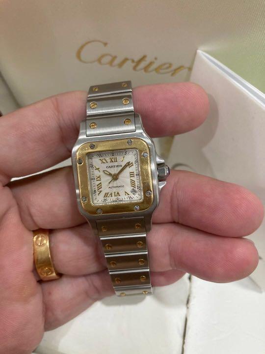 Cartier santos clearance automatic 2423