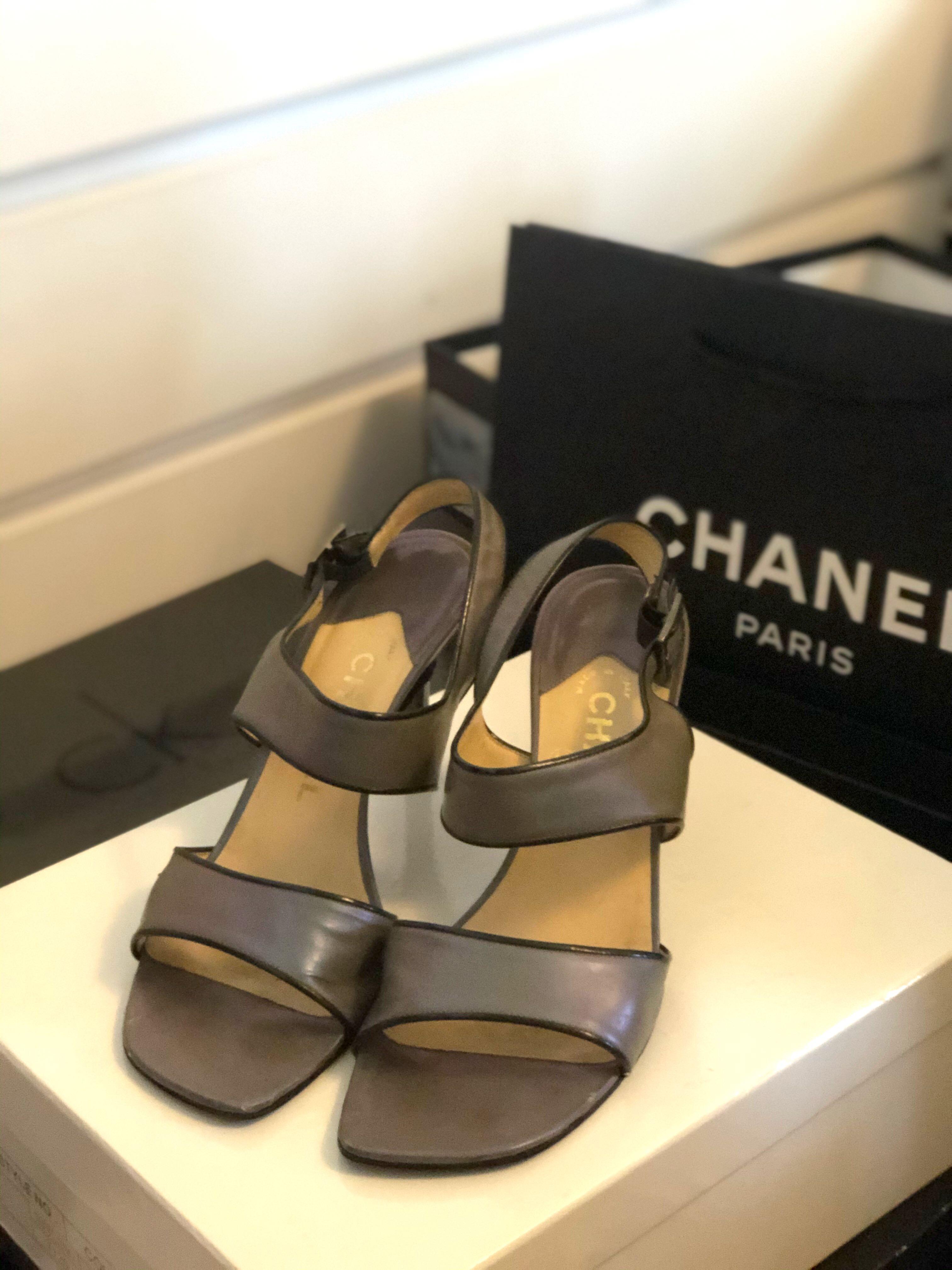 vintage chanel heels