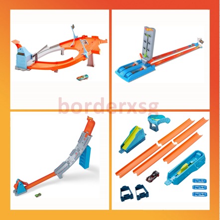 hot wheels track builder long jump stunt pack