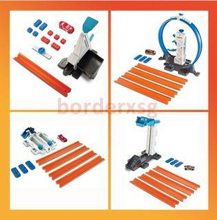 hot wheels track builder loop launcher playset