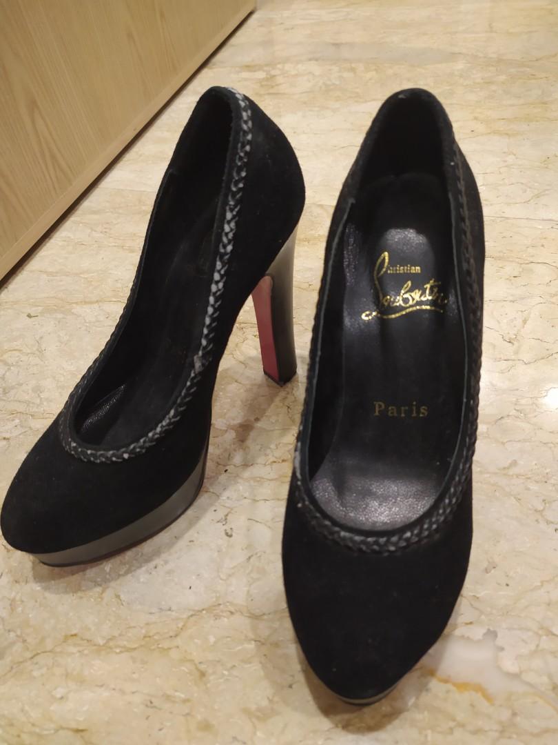 Imitation red cheap bottom heels