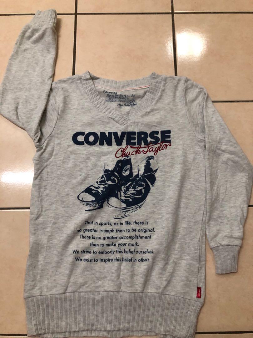 ladies converse sweatshirt