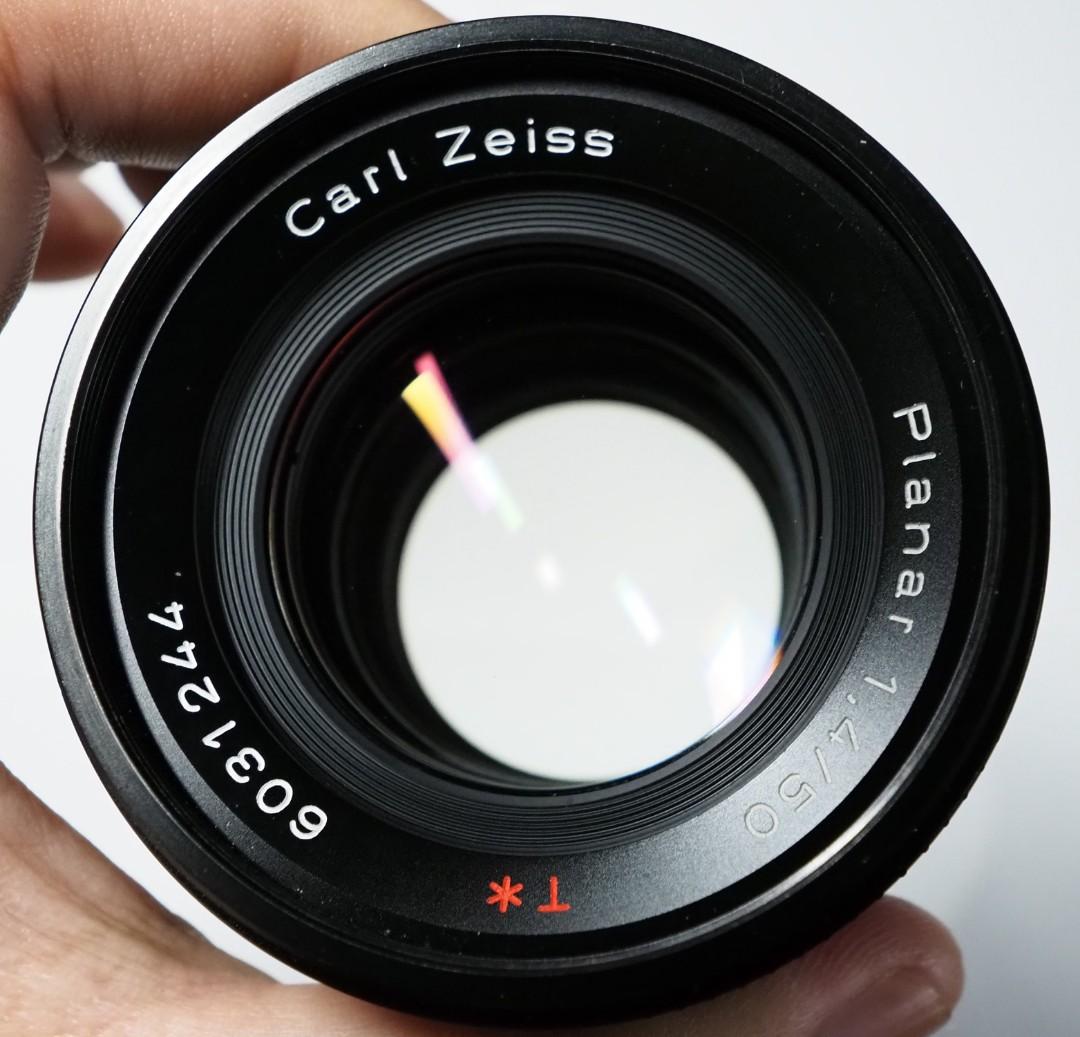 Carl Zeiss Planar T 50mm F1 4 C Y Photography Lenses On Carousell
