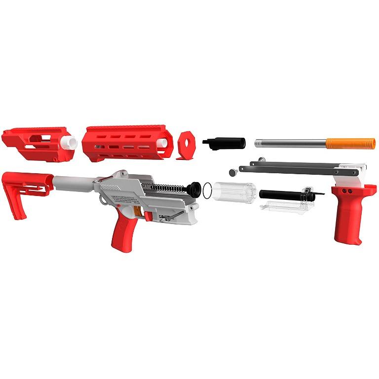 GameFace Prime Foam Dart Blaster (Red) NERF, Hobbies & Toys, Toys