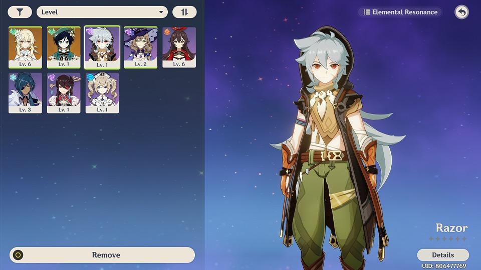 Genshin Impact Starter Account Ar7 Venti Razor Beidou Video Gaming Others On Carousell