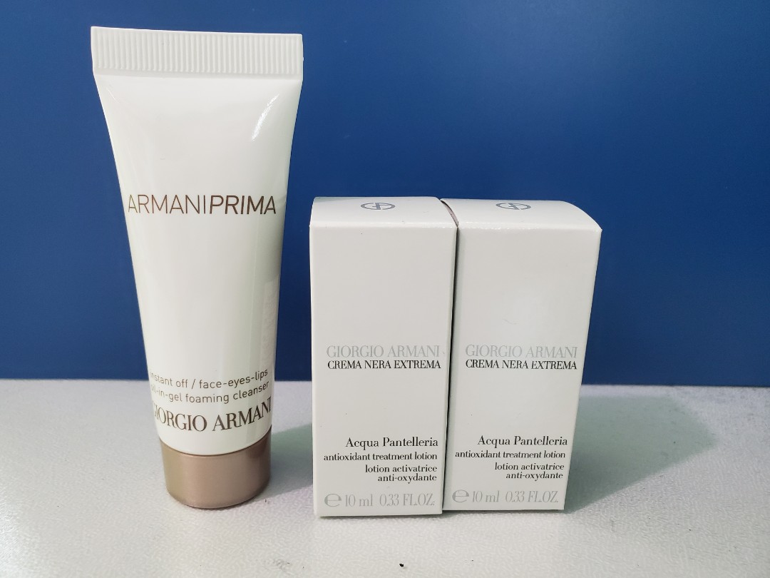 giorgio armani sample set