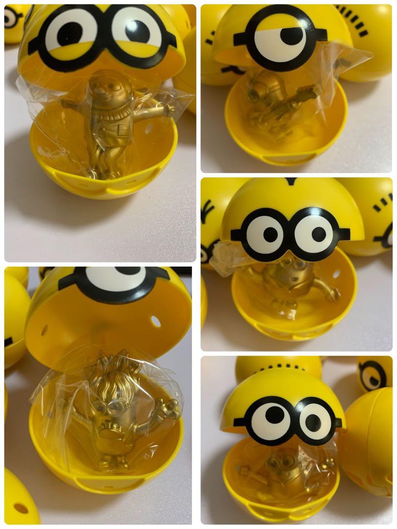 Gold minions McDonald’s, Hobbies & Toys, Toys & Games on Carousell