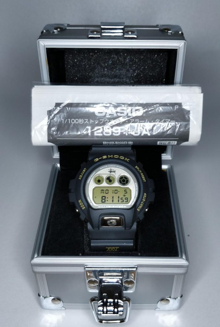 G Shock X Stussy Collaboration 25th Anniversary Limited Edition Dw 6900 Made In Japan Luxury Watches On Carousell