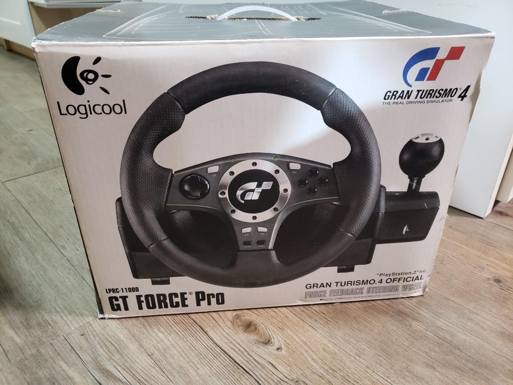 Gt Force Pro Lprc 11000 Gt Steering Wheel 遊戲機 遊戲機裝飾配件 Carousell