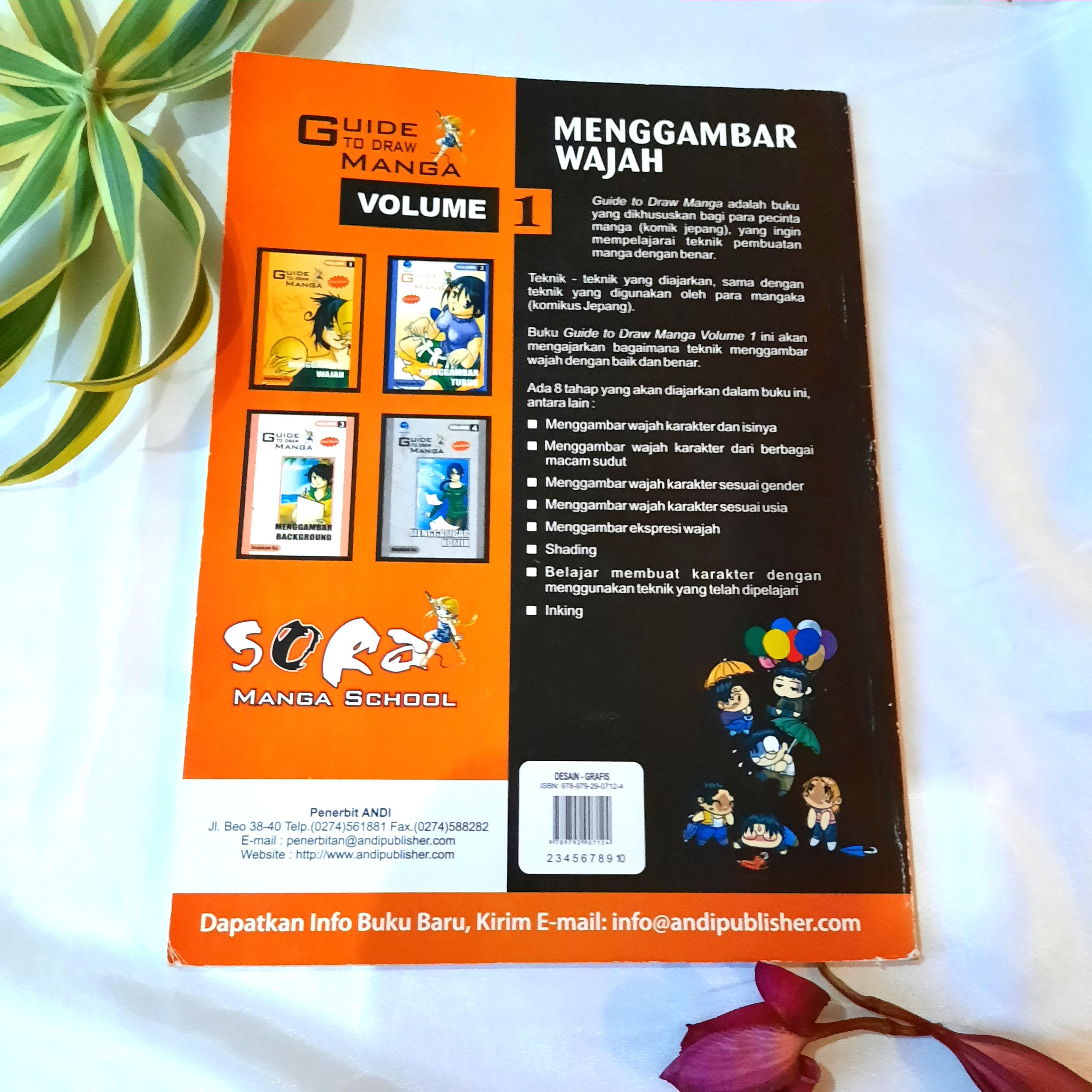 Guide to Draw Manga Vol. 1 Edisi Revisi - Amanokawa Osa /buku how to