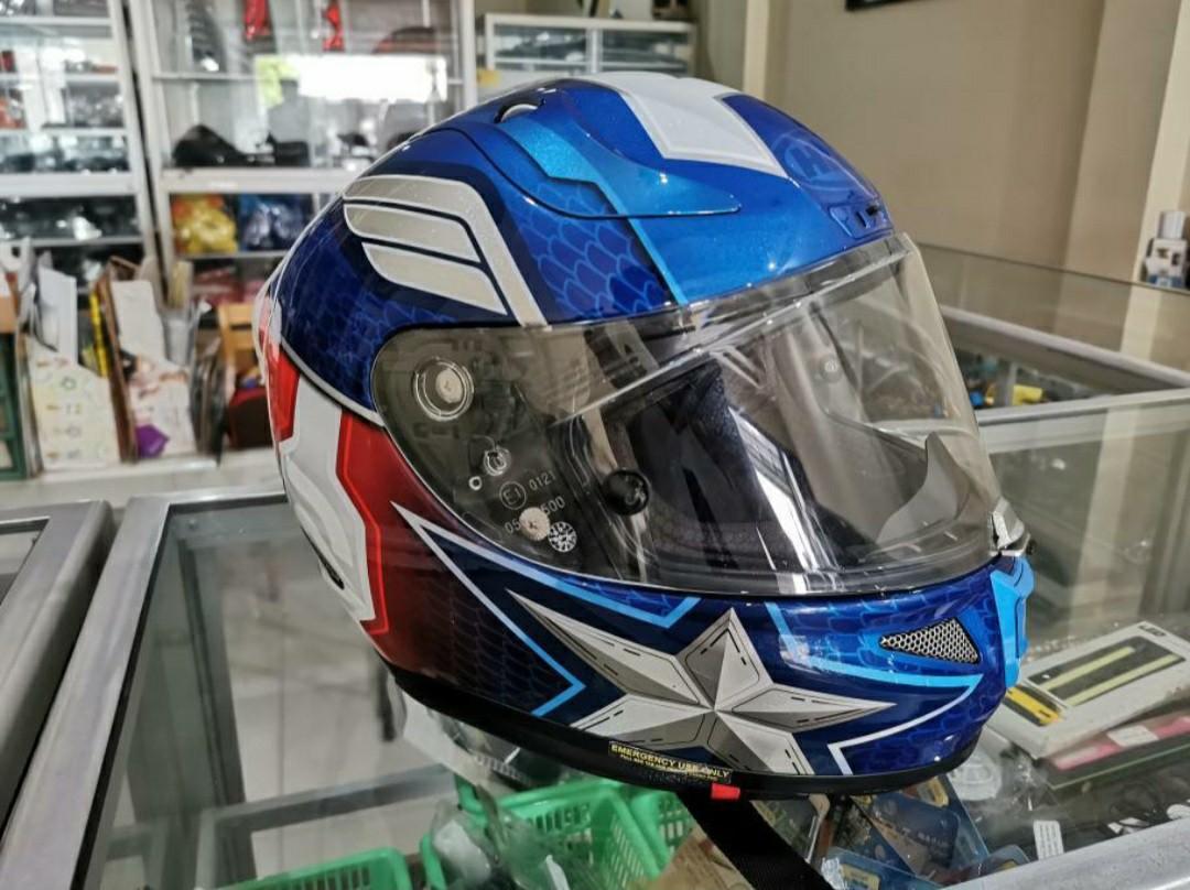 Helm HJC RPHA 11 Captain America, Motor 