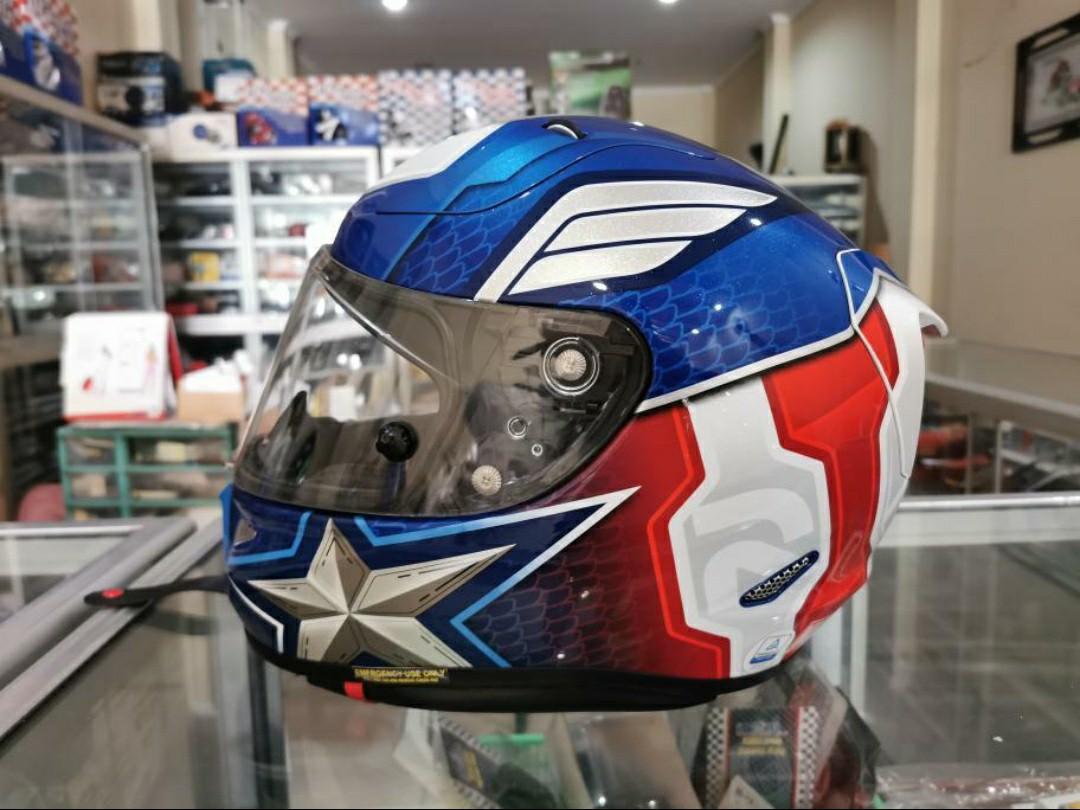 Helm HJC RPHA 11 Captain America, Motor 
