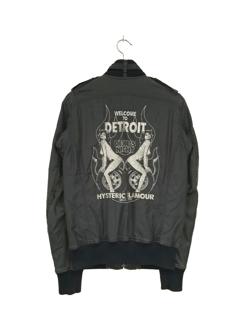 Hysteric Glamour Welcome To Detroit Devil's Night Jacket, Men's