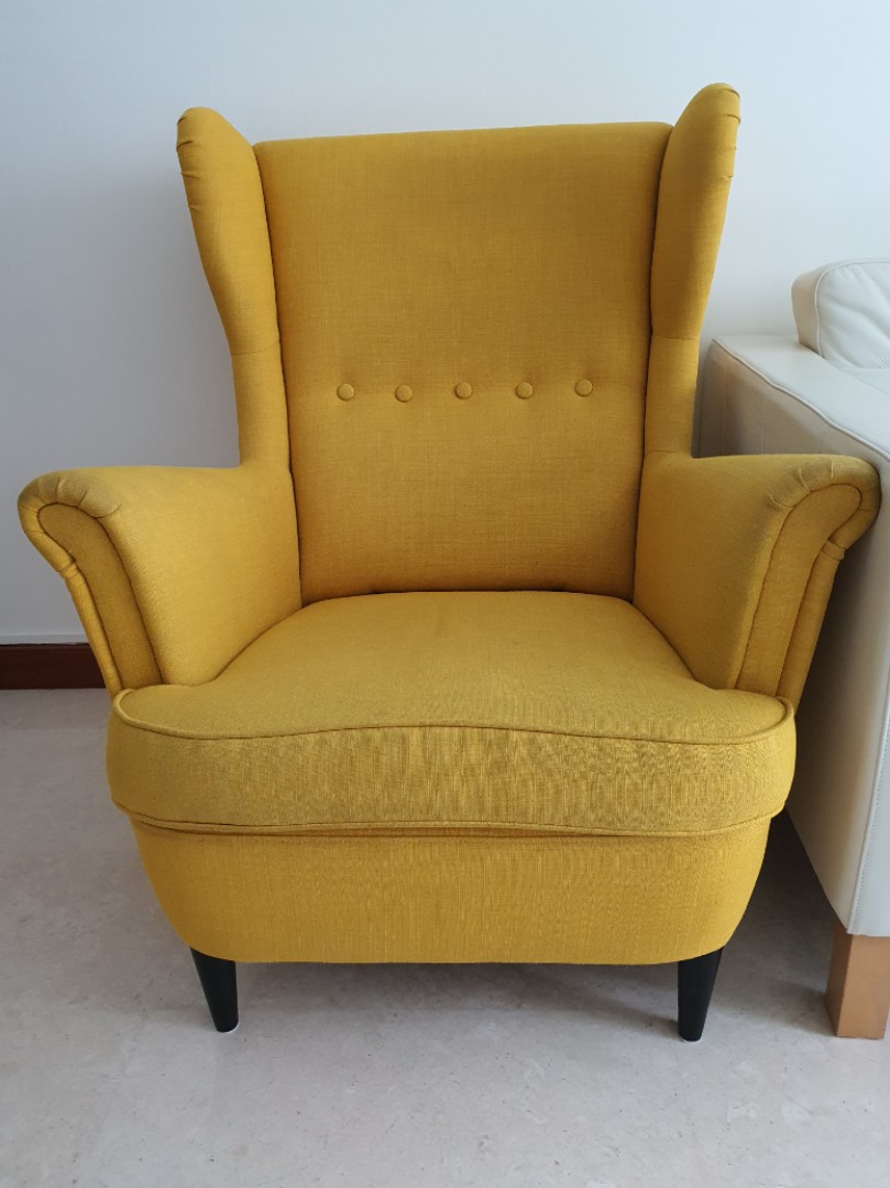 ikea strandmon wing chair