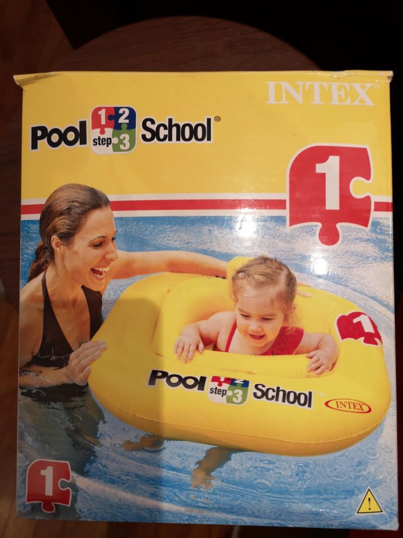 Step 1  56587EU Intex Deluxe Baby Float Pool School 