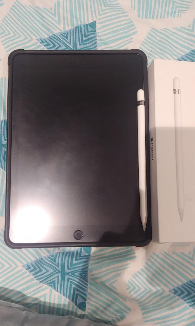 Ipad Pro 9 7 With Apple Pencil And 2 Free Cases Mobile Phones Tablets Tablets On Carousell