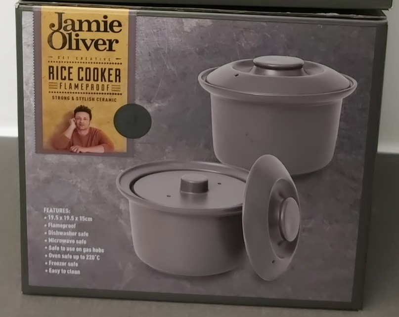 Jamie Oliver Rice Cooker (Flameproof), 傢俬＆家居, 廚具和餐具, 食物整理及儲存 on Carousell