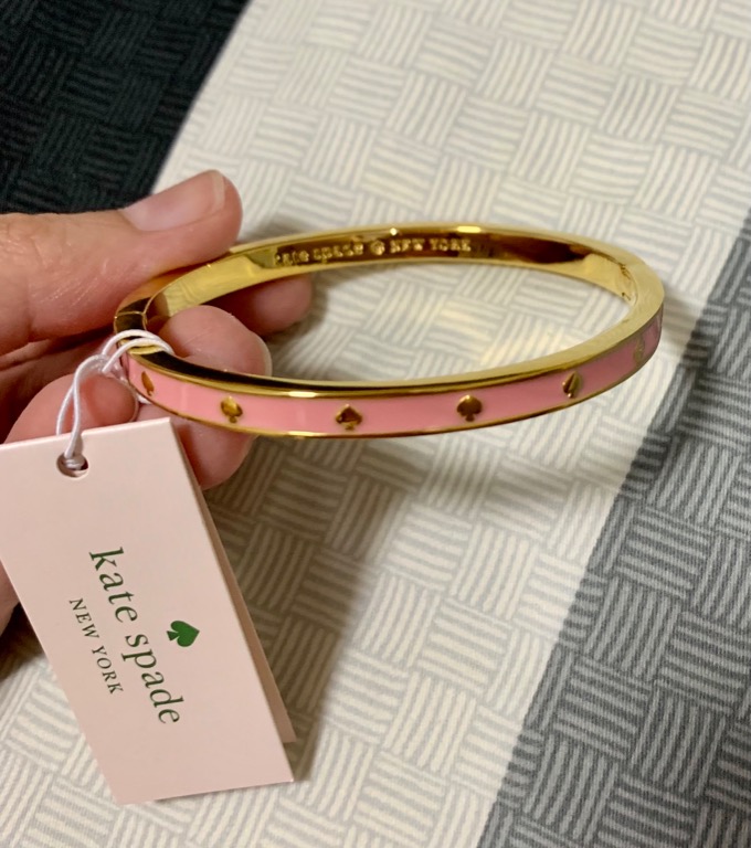 Kate Spade Hinged Bangle, Women's Fashion, Jewelry & Organizers, Bracelets  on Carousell