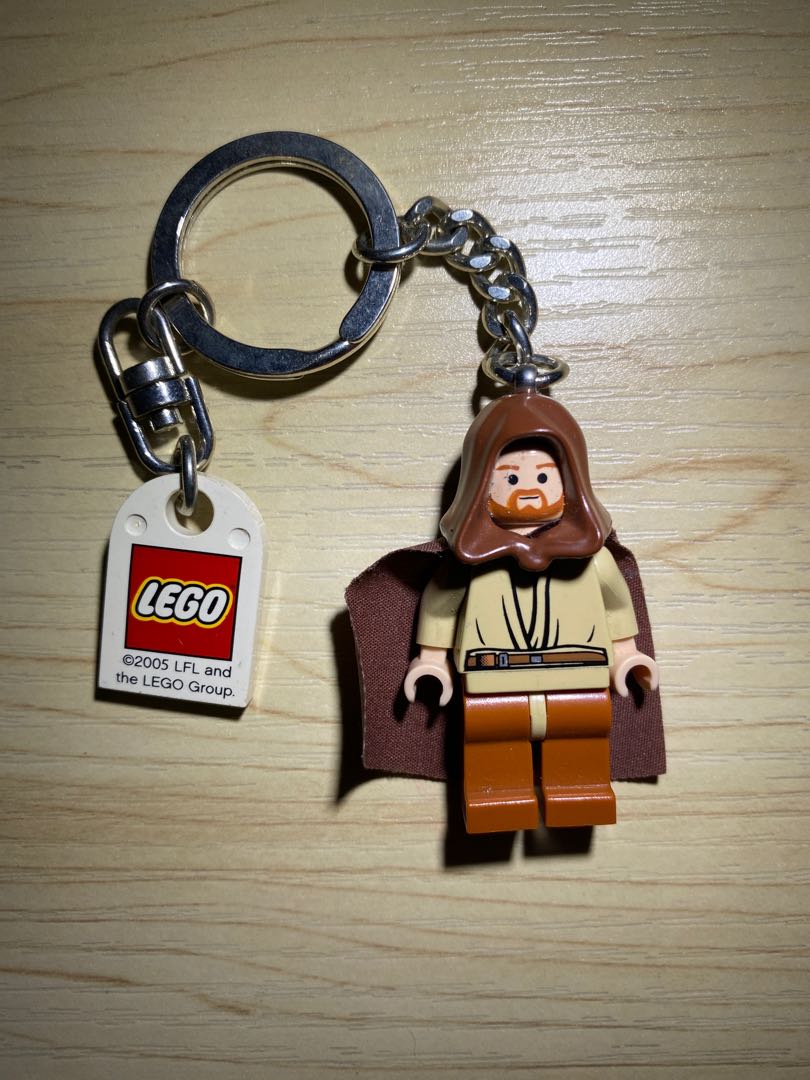 Lego Keychain Obi Wan Kenobi Hobbies Toys Toys Games on Carousell