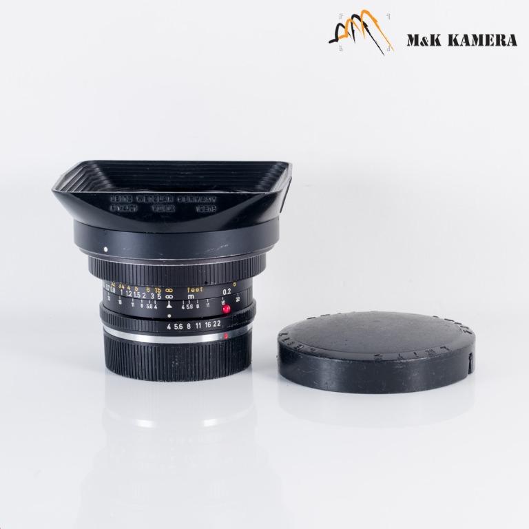 Leica Super-Angulon-R 21mm/F4.0 Ser.8.5, 攝影器材, 鏡頭及裝備