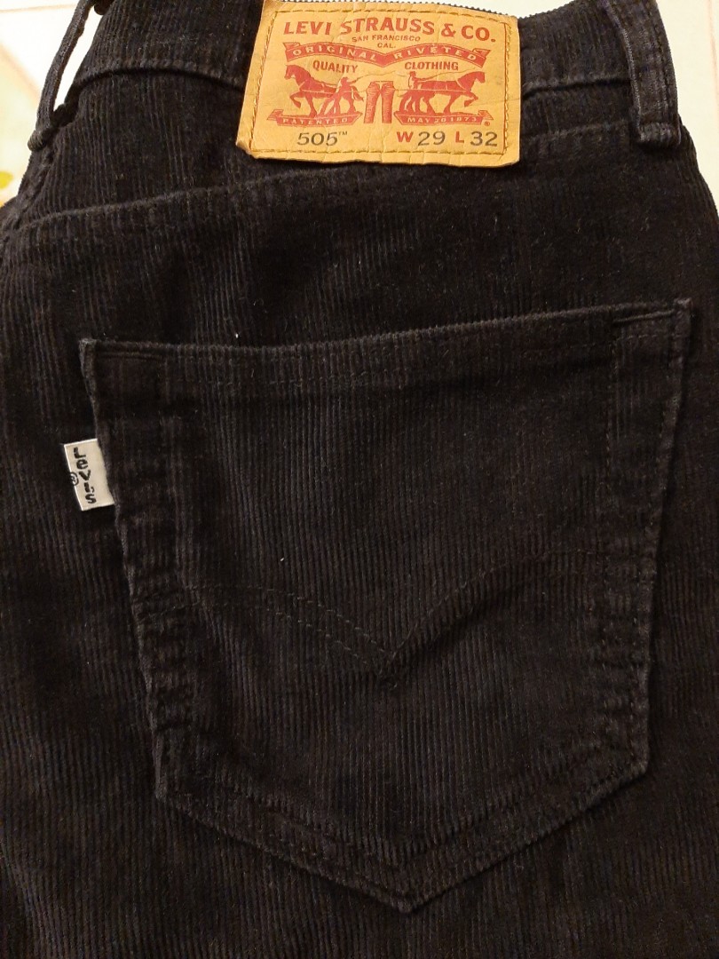 Levis 505 corduroy sale