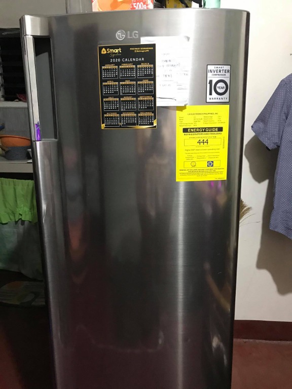 Lg 7 Cu Ft 1 Door Refrigerator Gr Y331slzb Tv Home Appliances Kitchen Appliances Refrigerators And Freezers On Carousell