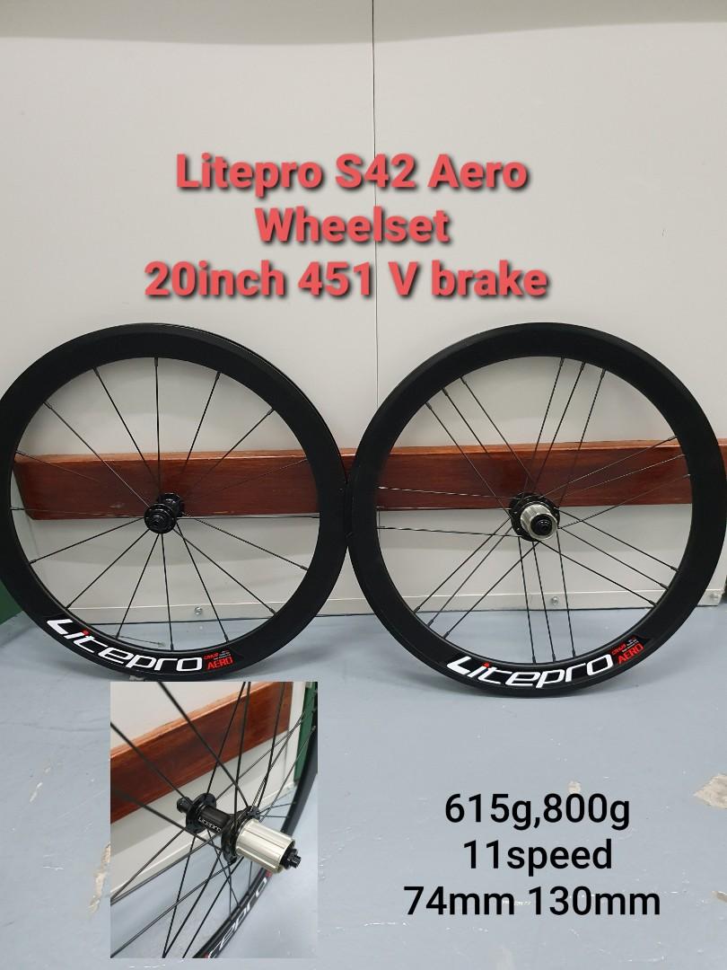 litepro s42 451 wheelset