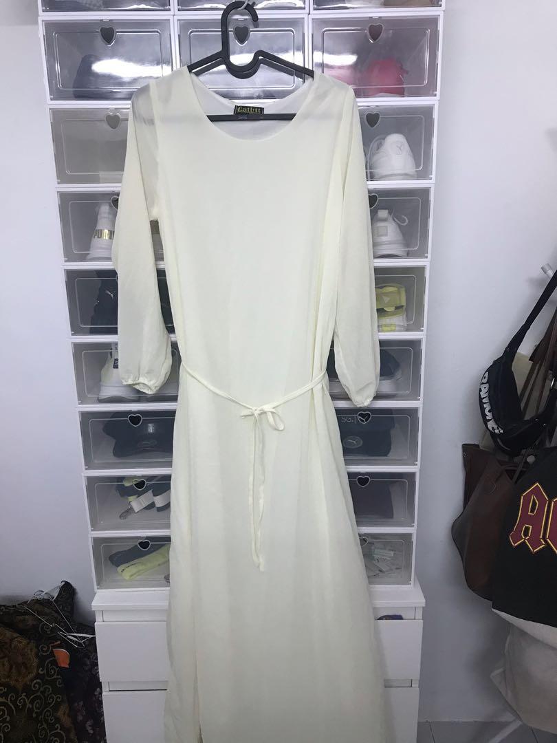 light chiffon dress