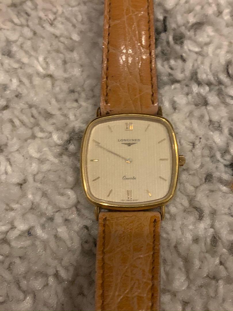 Longines Paris vintage leather watch (Category: Luxury Watches) located in Antipolo. Submitted by munstershupper (Listing ID 1039584190, Image 1). Description: Vintage excellent working condition. Just need to replace batteries. Watch only. 100% authentic or your money back .