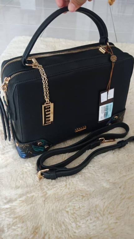 LOUIS FERAUD PARIS Stylish Vintage Flower Bag