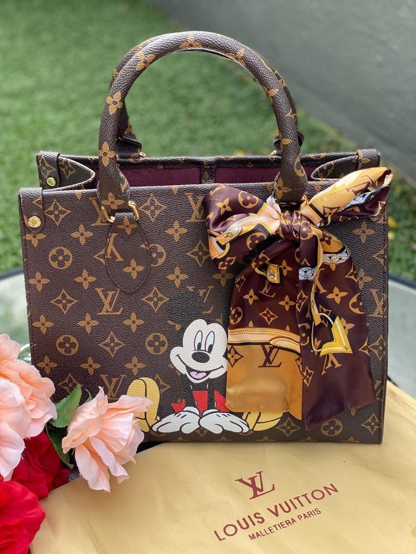 Sheron Barber X Louis Vuitton Mickey mouse bags will be released