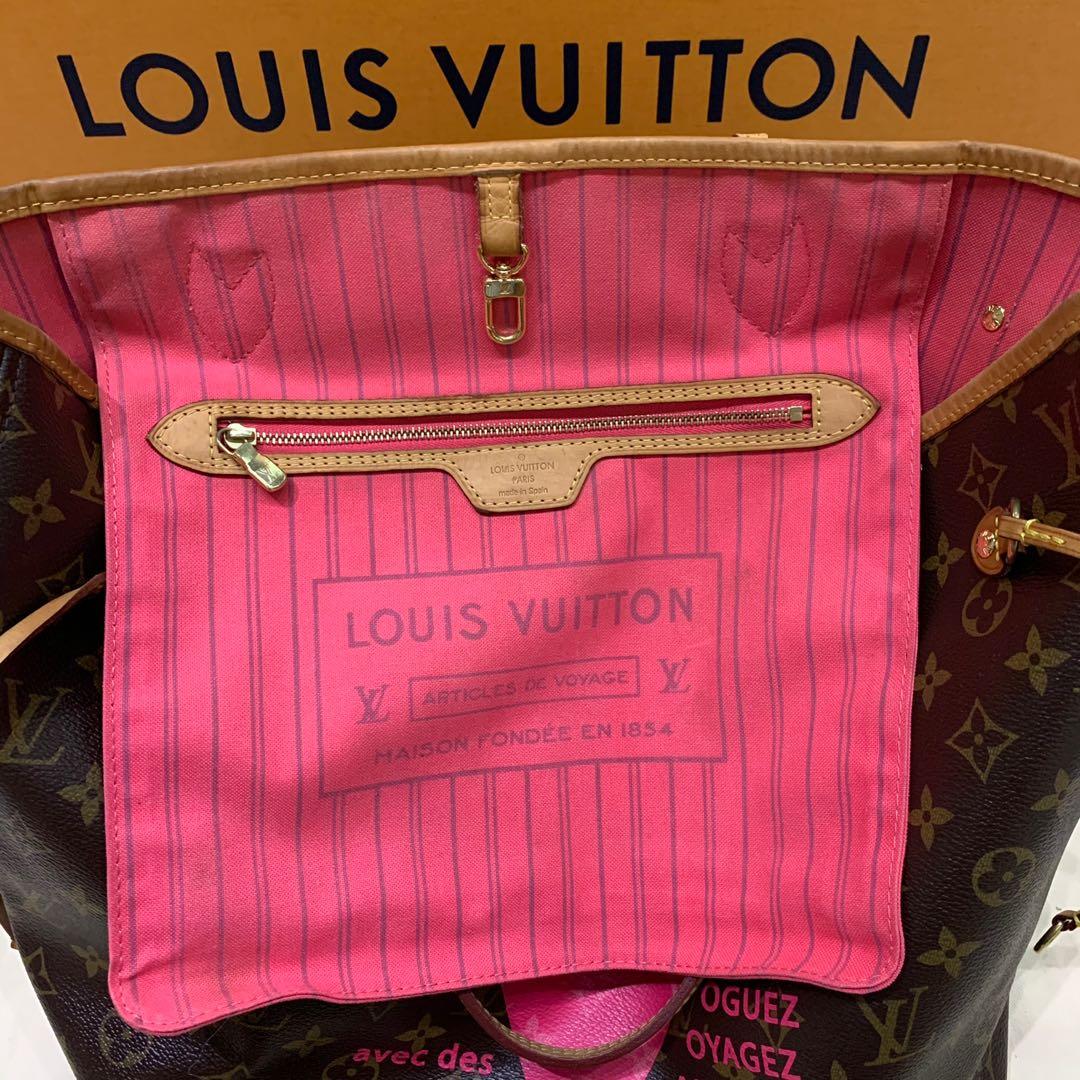 Louis Vuitton Ultra Rare Mon Monogram Neverfull Pochette MM or GM  ref.298844 - Joli Closet