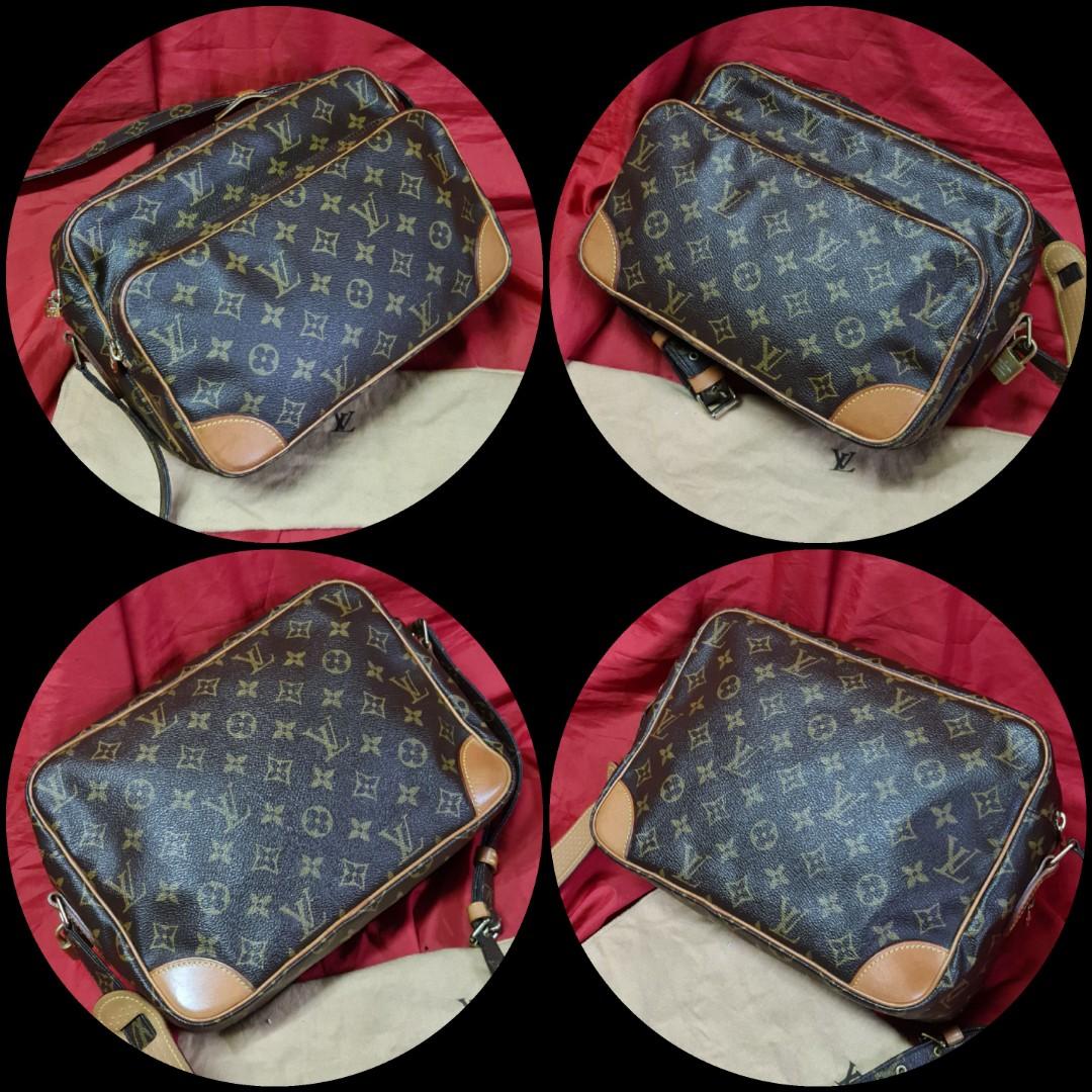 LOUIS VUITTON Monogram Nile Shoulder Bag M45244 LV Auth 26532 Cloth  ref.431496 - Joli Closet