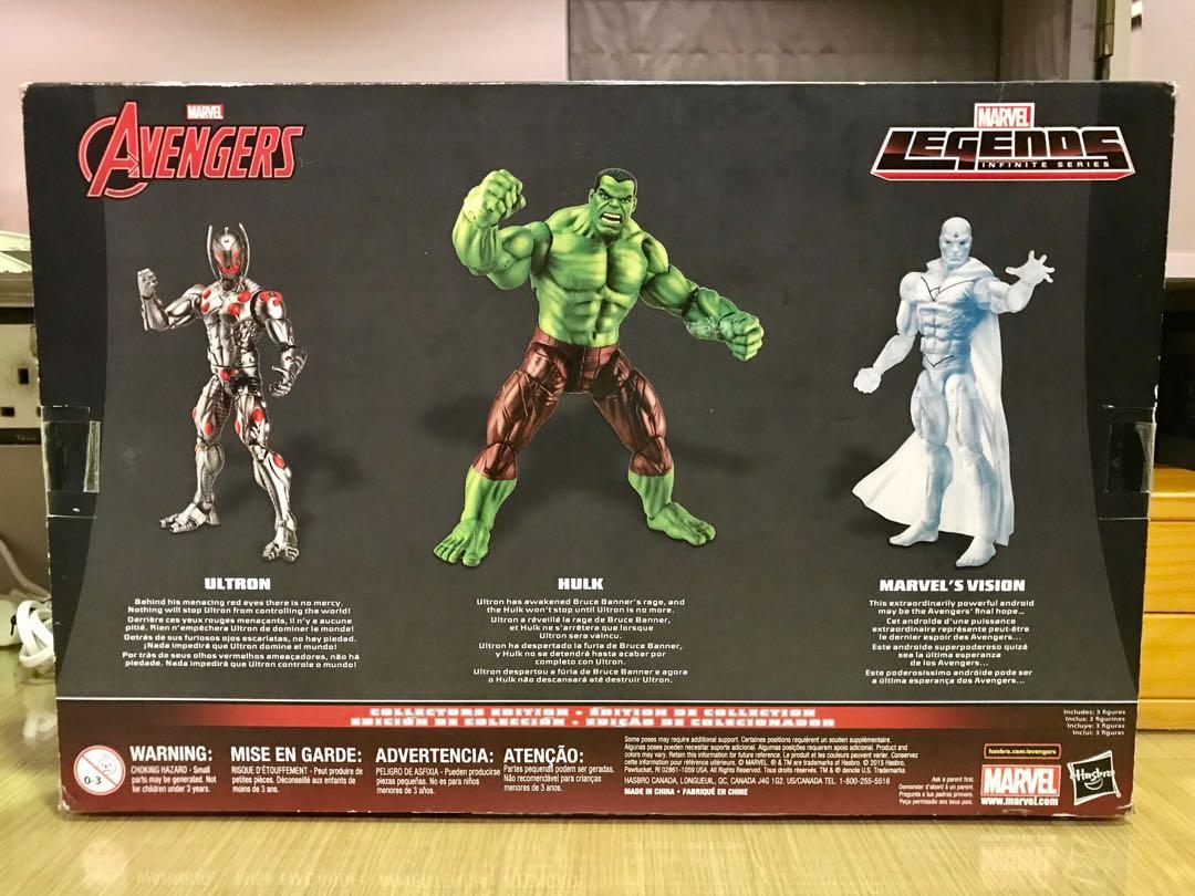 Marvel legends ultron on sale 3 pack
