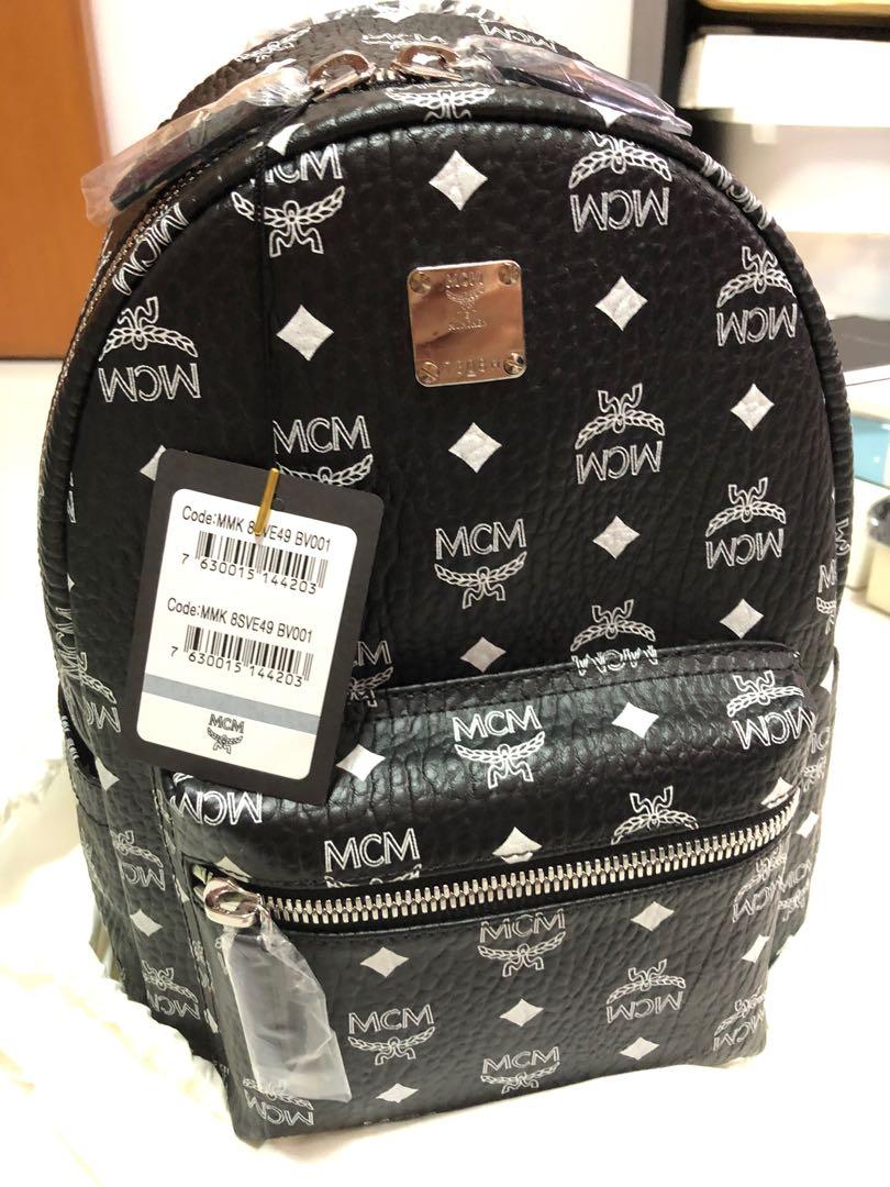 mcm backpack tag