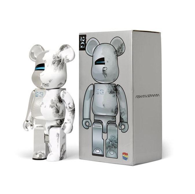 Medicom Toy Be Rbrick Sorayama 2g 1000 Daniel Arsham Bearbrick Collectible Figure Toy Toys Games Other Toys On Carousell