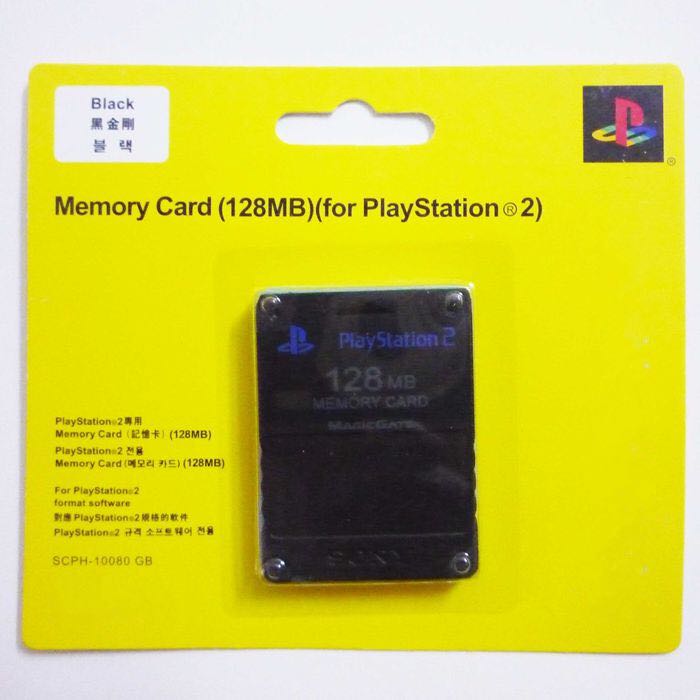 Playstation 2 memory card 128mb cheap