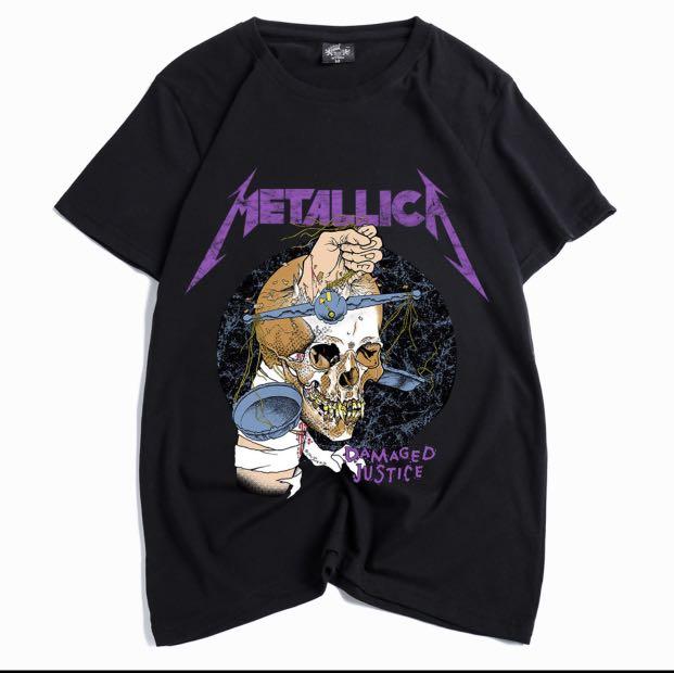 men's metallica shirt