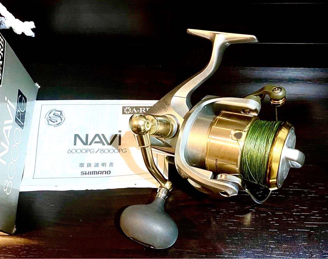 NAVI Shimano 8000 fishing reel, Sports Equipment, Fishing on Carousell