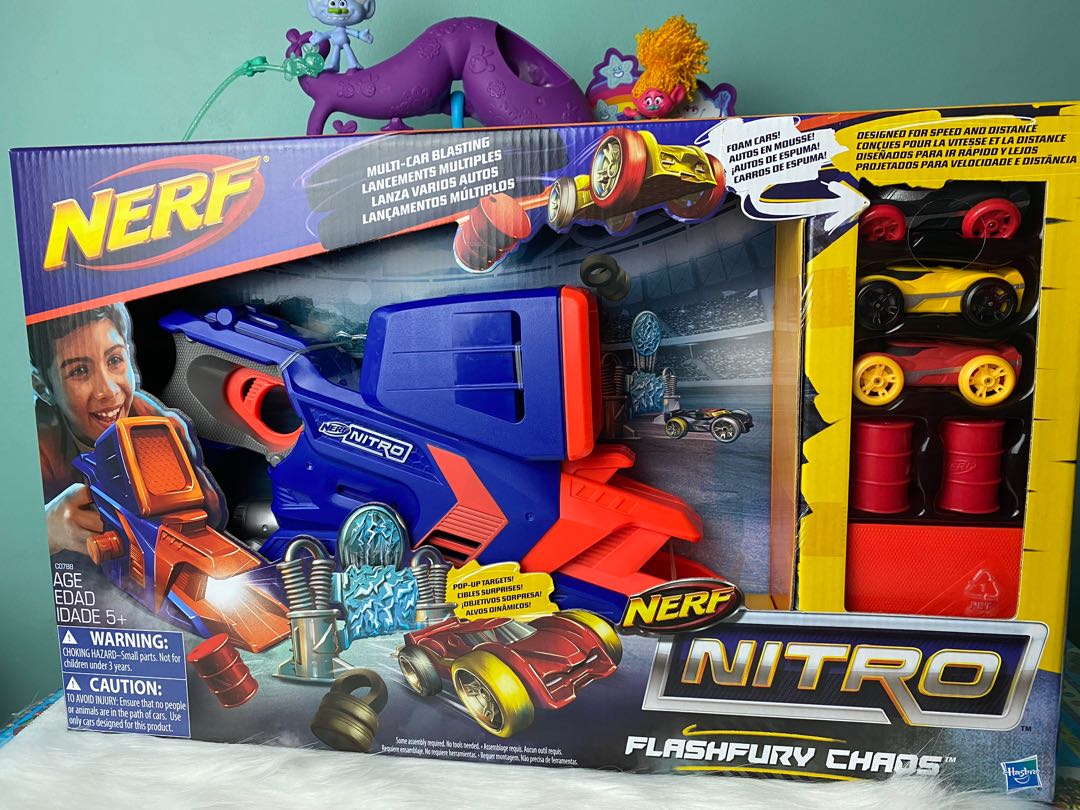 nerf nitro flash fury chaos troubleshooting