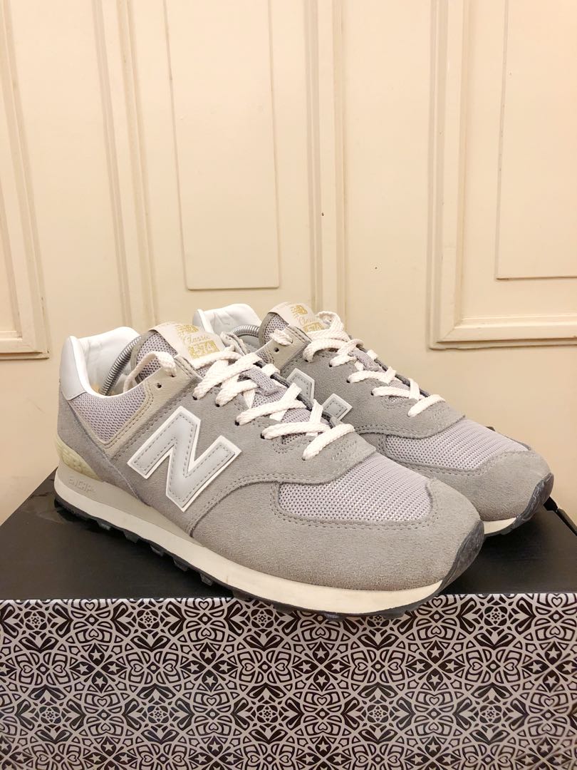 New balance sales 574 grey gold