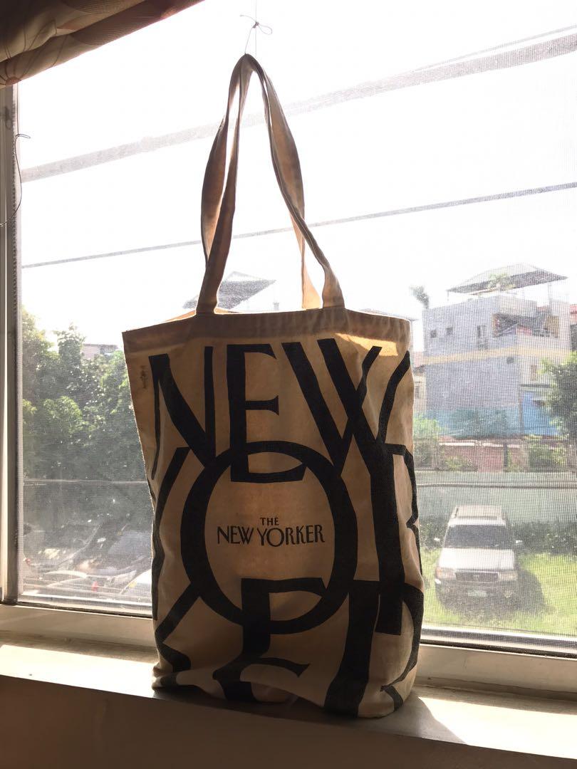 The New Yorker City Magazine Women Shopping Bags Double Print Casual Nordic  Shopper Bag Lady Canvas Tote Eco Leaf Flower Handbag | Fruugo ES