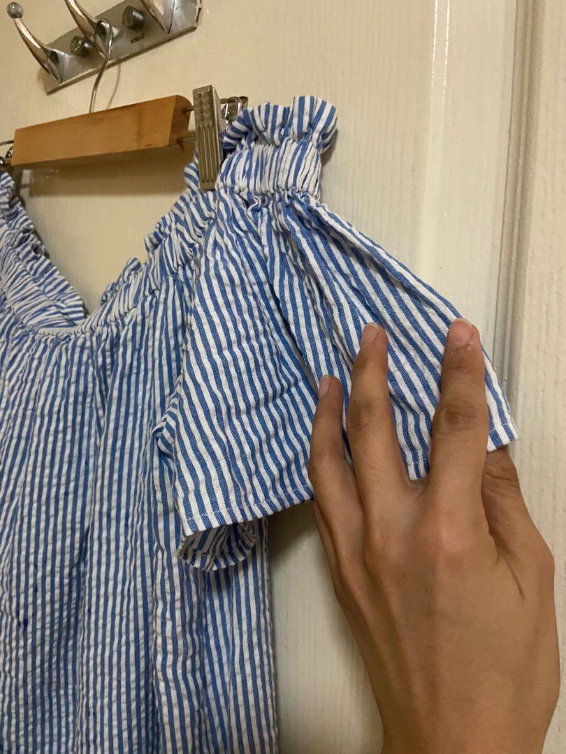 Off Shoulder Dress Cotton (Category: Dresses) located in Pasig City. Submitted by unit405 (Listing ID 1039503733, Image 2). Description: Good as new no flaws Can fit up to large .